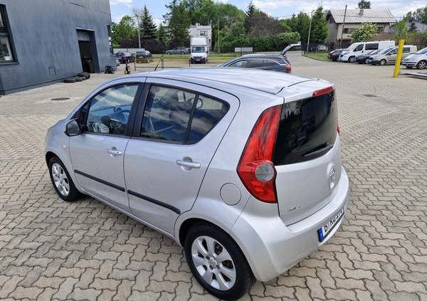Opel Agila cena 17600 przebieg: 55500, rok produkcji 2010 z Świdnica małe 407